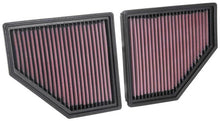 Cargar imagen en el visor de la galería, K&amp;N 16-19 BMW 750i L6-4.4L F/I Replacement Drop In Air Filter