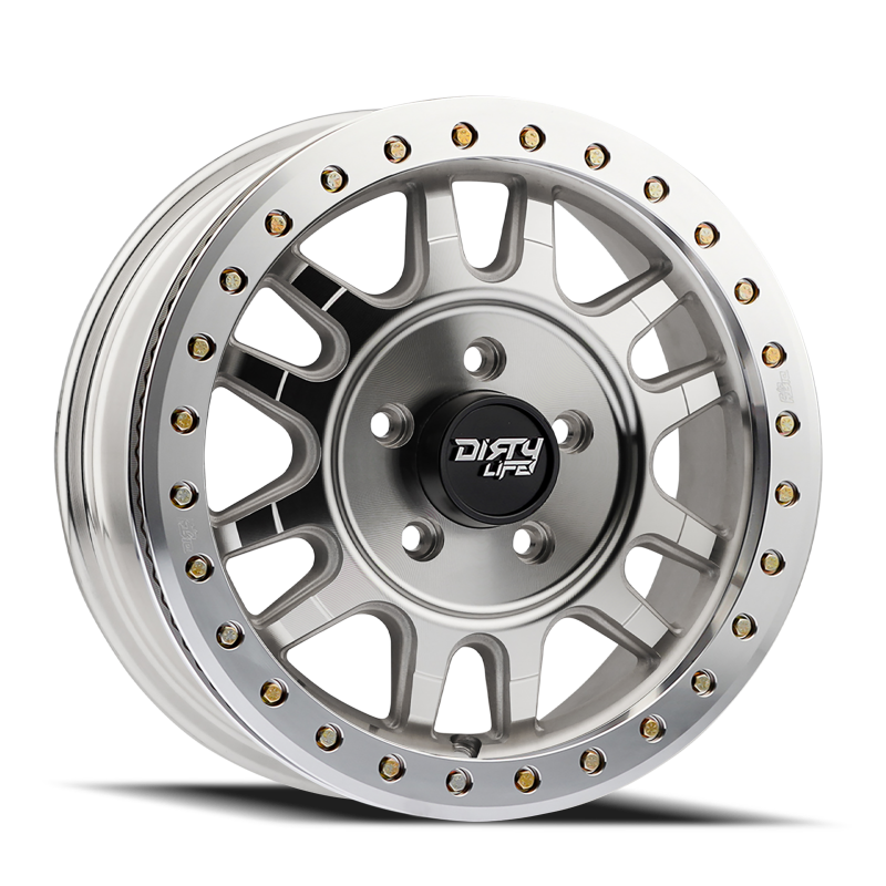 Dirty Life 9309R Canyon Pro 15x7 4-137 13mm Offset/106.25mm Hub Machined - Beadlock