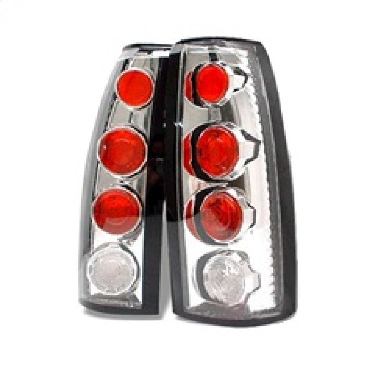 Luces traseras estilo europeo cromadas para Spyder Chevy C/K Series 1500/2500 88-98/GMC Sierra 88-98 ALT-YD-CCK88-C