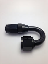 Cargar imagen en el visor de la galería, Fragola -6AN x 180 Degree Pro-Flow Hose End - Black