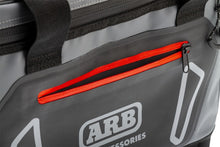 Cargar imagen en el visor de la galería, ARB Cooler Bag Charcoal w/ Red Highlights 15in L x 11in W x 9in H Holds 22 Cans