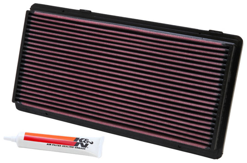 K&N 33-2122 Drop-In Air Filter — Fits 1996-2001 Jeep Cherokee 2.5L/4.0L