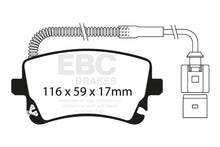 Cargar imagen en el visor de la galería, EBC 09-11 Audi A6 Quattro 3.0 Supercharged Greenstuff Rear Brake Pads