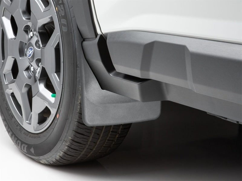 WeatherTech 2026 Subaru Outback No Drill MudFlaps - Front - Black