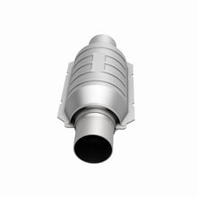 Cargar imagen en el visor de la galería, MagnaFlow Conv Univ 2in Inlet/Outlet Ctr/Ctr Round 9in Body L x 5.125in W x 13in Overall L 49 State