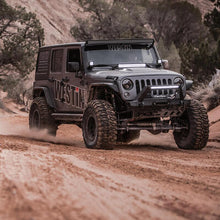 Cargar imagen en el visor de la galería, Westin/Snyper 07-17 Jeep Wrangler Tube Fenders - Front - Textured Black