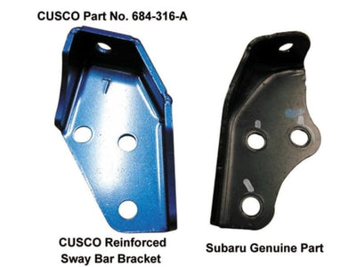 Cusco Rear Harder Sway Bar Bracket — Fits 03-09 Subaru Legacy