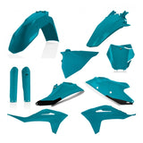 Acerbis 21-23 GasGas MC125/250F/450F/ EX300/250F/350F/450F Full Plastic Kit - Teal Metal