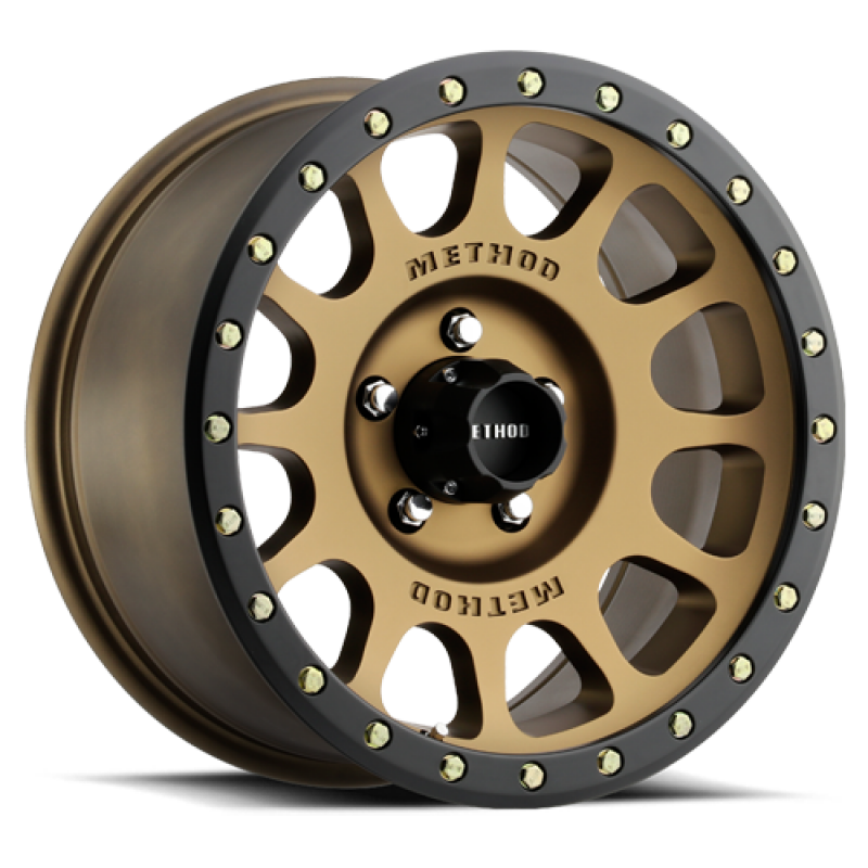 Method Race Wheels 305 NV 17x8.5 0mm Offset Matte Black Wheel — Fits 5x150 Bolt Pattern