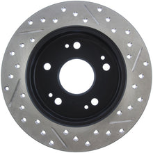 Cargar imagen en el visor de la galería, Rotor trasero derecho ranurado y perforado StopTech 06-09 Honda Civic Ex/Si