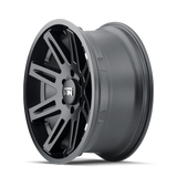 ION Type 142 18x9 / 8x165.1 BP / 0mm Offset / 130.8mm Hub Matte Black Wheel