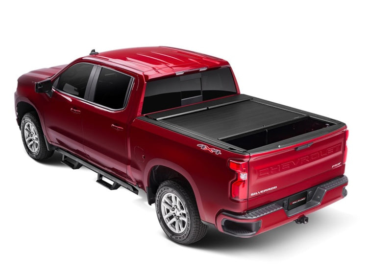 Cubierta retráctil para caja de camioneta Serie A de 6 pies y 10 pulgadas Roll-N-Lock para GM Silverado/Sierra 2500/3500 2020