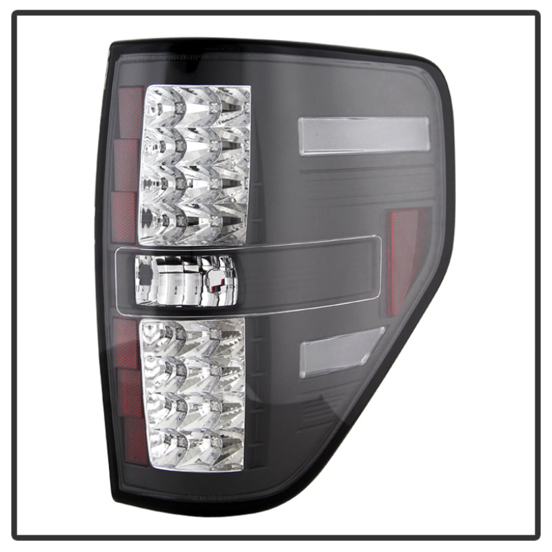 Luces traseras LED Spyder Ford F150 09-14 negras ALT-YD-FF15009-LED-BK