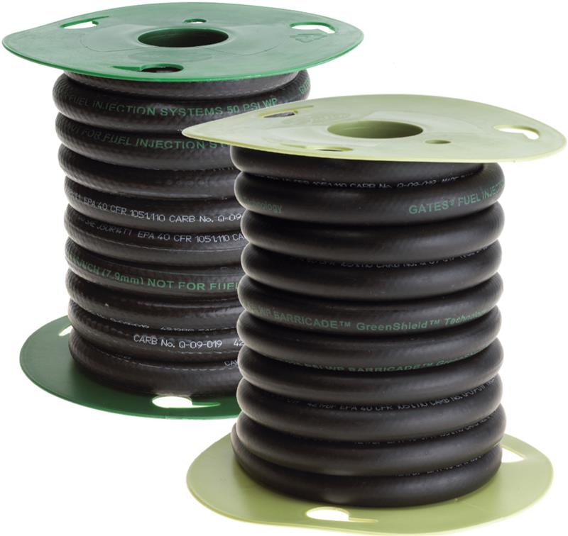 Gates 5/16in x 250ft (Bulk Reel) 225 PSI Barricade Fuel Injection Hose w/ GreenShield Technolog