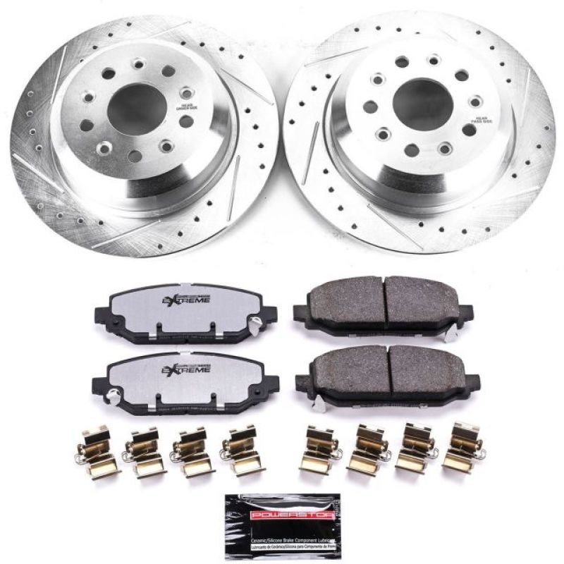 Kit de freno trasero para camioneta y remolque Power Stop 18-19 Jeep Wrangler Z36