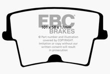 Cargar imagen en el visor de la galería, EBC 05-09 Chrysler 300 2.7 Greenstuff Rear Brake Pads