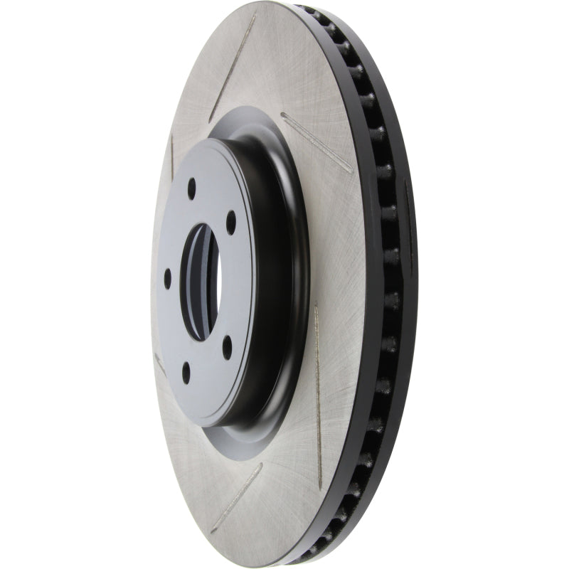 Rotor delantero derecho ranurado StopTech 13-15 Nissan Pathfinder