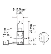 Cargar imagen en el visor de la galería, Hella H3 12V 55W Xen White XB Bulb (Pair)