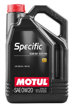 Cargar imagen en el visor de la galería, Motul 5L Specific 508 0W20 Oil - Acea A1/B1 / VW 508.00/509.00 / Porsche C20