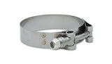 Stainless Steel T-Bolt Clamps (Pack of 2) - Clamp Range: 1.65