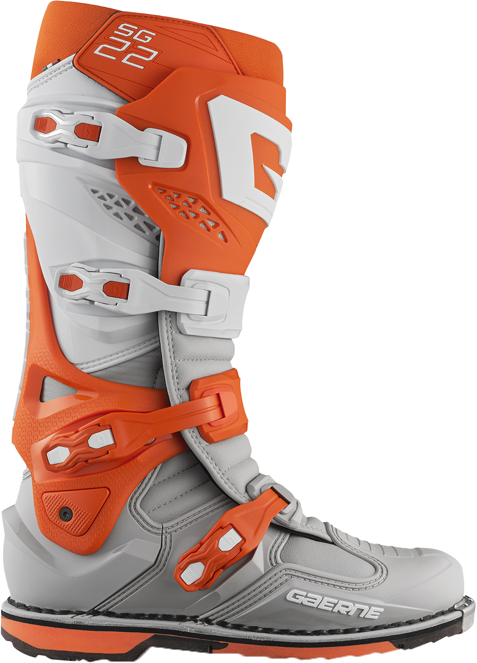 Gaerne SG22 Boots Orange/White/Grey SZ 7 (2262-008-41)