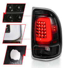 Cargar imagen en el visor de la galería, ANZO 1997-2004 Dodge Dakota LED Taillights Black Housing Clear Lens Pair