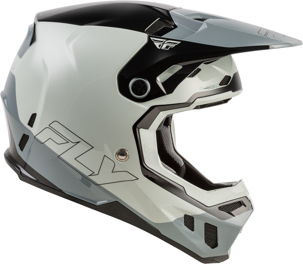 Fly Racing Formula CC Glide Helmet Grey/Light Grey/Black 2X (73-43522X)