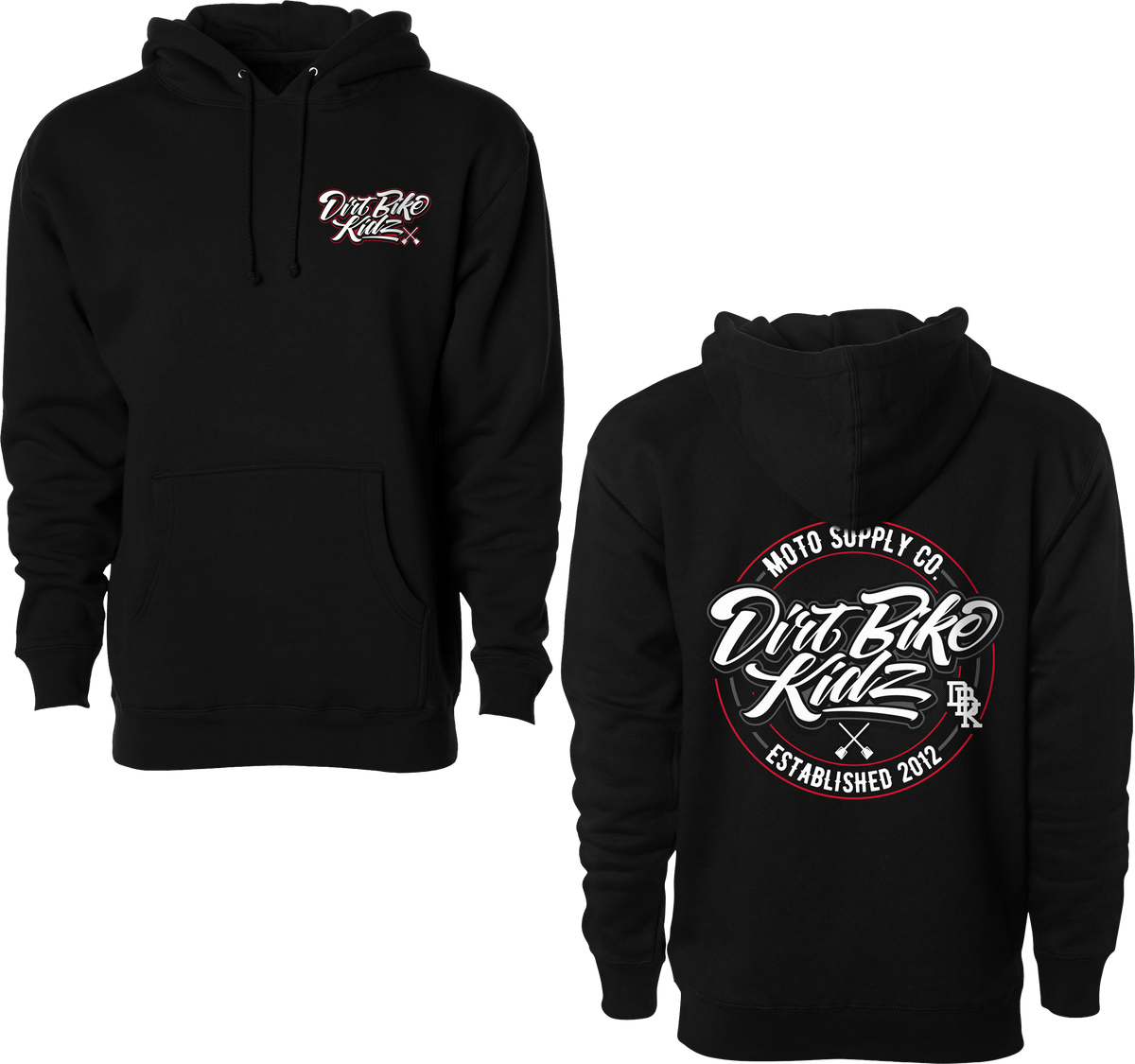 DBK Supply CO. Hoodie Black MD (AH-SUPPLYCO-M)