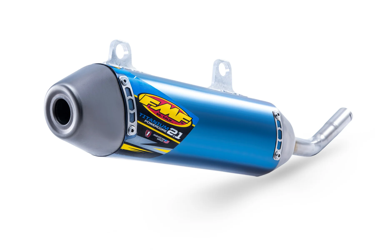 FMF Racing TI T-Core 2.1 S/a Silver (024091)