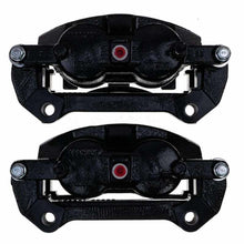 Cargar imagen en el visor de la galería, Power Stop 10-21 Ford Expedition Front Black Caliper - Pair w/Bracket