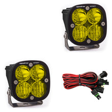 Cargar imagen en el visor de la galería, Baja Designs Squadron Sport Driving/Combo Pair LED Light Pods - Amber