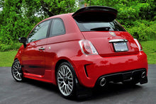 Load image into Gallery viewer, Rally Armor 2012-18 Fiat 500 (Pop/Sport/Lounge/Abarth) Red Mud Flap w/ White Logo