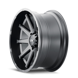 ION Type 143 17x9 / 8x165.1 BP / 18mm Offset / 125.2mm Hub Matte Black Wheel