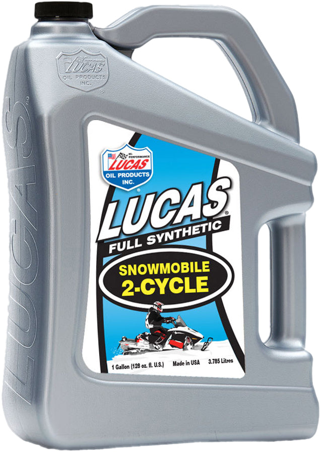 Lucas Synthetic Snow Motor OIL 2T 1 GAL (4/Case Sold EA) (10847)