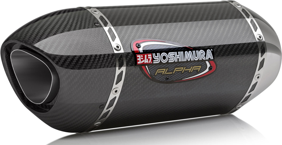 Yoshimura Exhaust Street Alpha-T Slip-on SS-CF-CF Works (11670BM221)