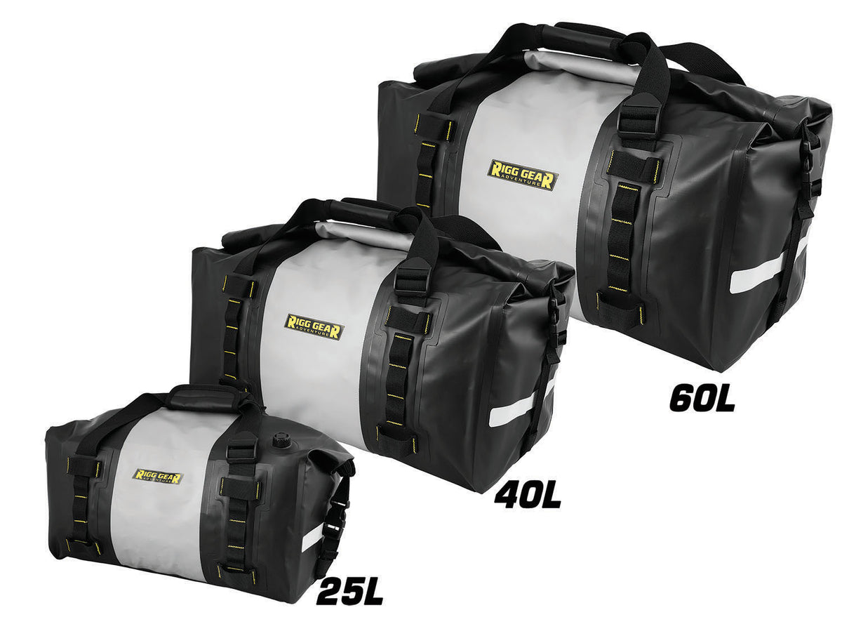 Nelson-Rigg Hurricane Waterproof Dufflebag 60L Black/Grey (SE-4060)