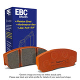 EBC 2018+ Jeep Wrangler (JL) 2.0T Extra Duty Rear Brake Pads