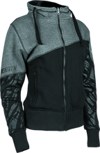 Load image into Gallery viewer, Speed and Strength Cat Outa Hell Hoody Grey/Black Womens - Large