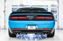 Cargar imagen en el visor de la galería, AWE Tuning 2015+ Dodge Challenger 6.4L/6.2L Non-Resonated Touring Edition Exhaust - Quad Silver Tips