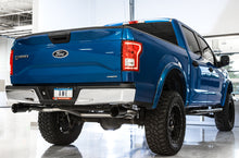 Cargar imagen en el visor de la galería, AWE Tuning 2015+ Ford F-150 0FG Dual Exit Performance Exhaust System w/5in Diamond Black Tips