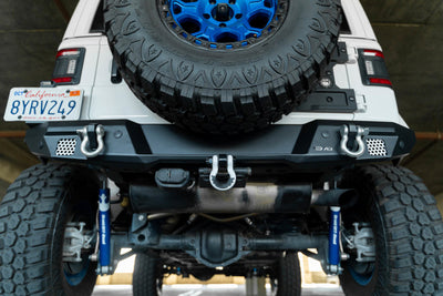 DV8 Offroad FS-7 Series Steel Rear Bumper — Fits 2018-2023 Jeep Wrangler JL