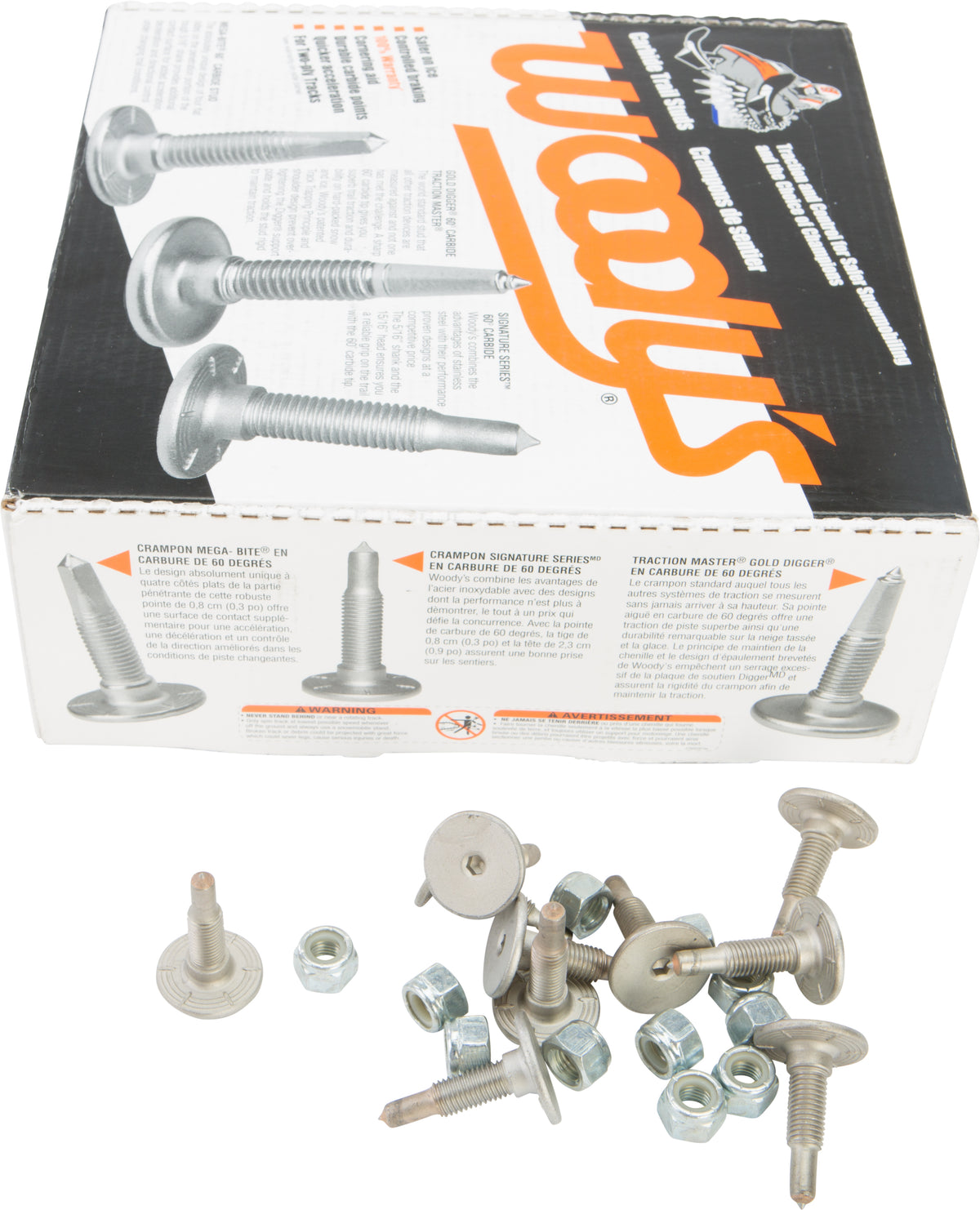 Woodys Signature Series Stainless Steel Studs 1.00" 144/PK (SSP-1005-C)