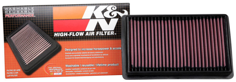 K&N 33-5106 Replacement Drop-In Air Filter — Fits 2020-2023 Jeep Wrangler/Gladiator