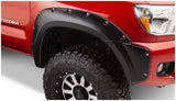 Guardabarros estilo bolsillo Bushwacker para Toyota Tacoma Fleetside 05-11, 4 piezas, caja de 60,3 pulgadas, color negro