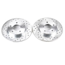 Load image into Gallery viewer, Power Stop 00-05 Buick LeSabre Rear Evolution Drilled &amp; Slotted Rotors - Pair