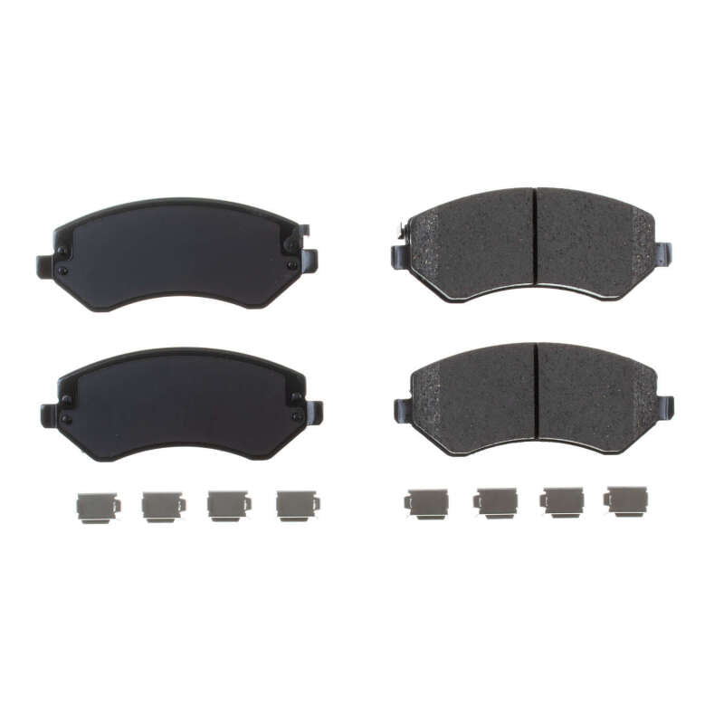 Power Stop 04-07 Chrysler Town & Country Front Z17 Evolution Ceramic Brake Pads w/Hardware