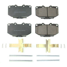 Load image into Gallery viewer, Power Stop 89-96 Nissan 300ZX Front Z17 Evolution Ceramic Brake Pads w/Hardware