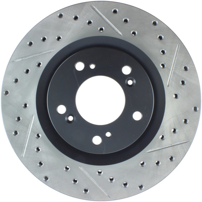 Rotor delantero izquierdo ranurado y perforado StopTech 00-09 S2000