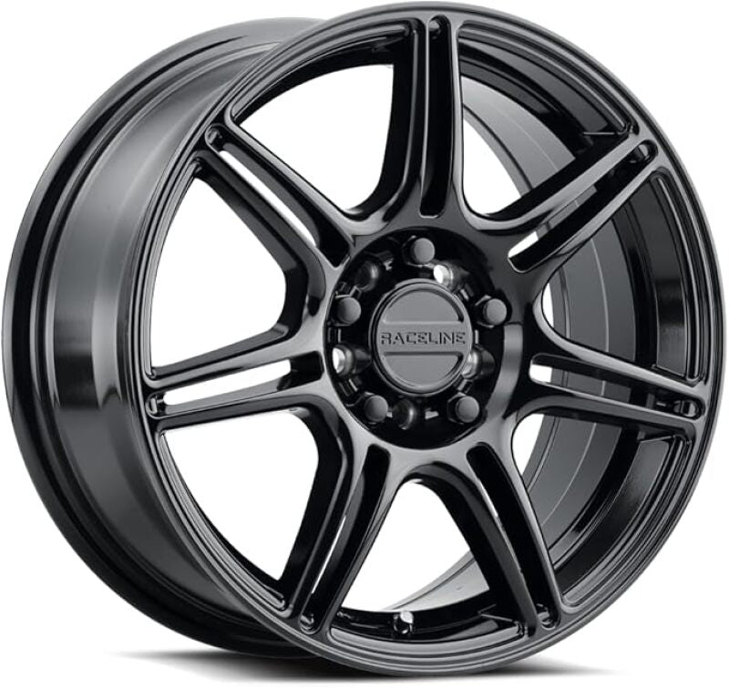 Raceline 148B Apex 20x8.5in / 5X112 BP / 35mm Offset / 66.56mm Bore - Gloss Black