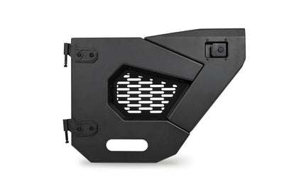 DV8 Offroad Spec Series Half Doors Rear Set — Fits 2018-2025 Jeep Wrangler JL & Gladiator JT